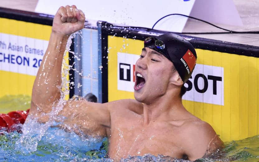 天菜等级的奥运游泳选手宁泽涛宣布退休，留下粉丝心中的一池春水 -15