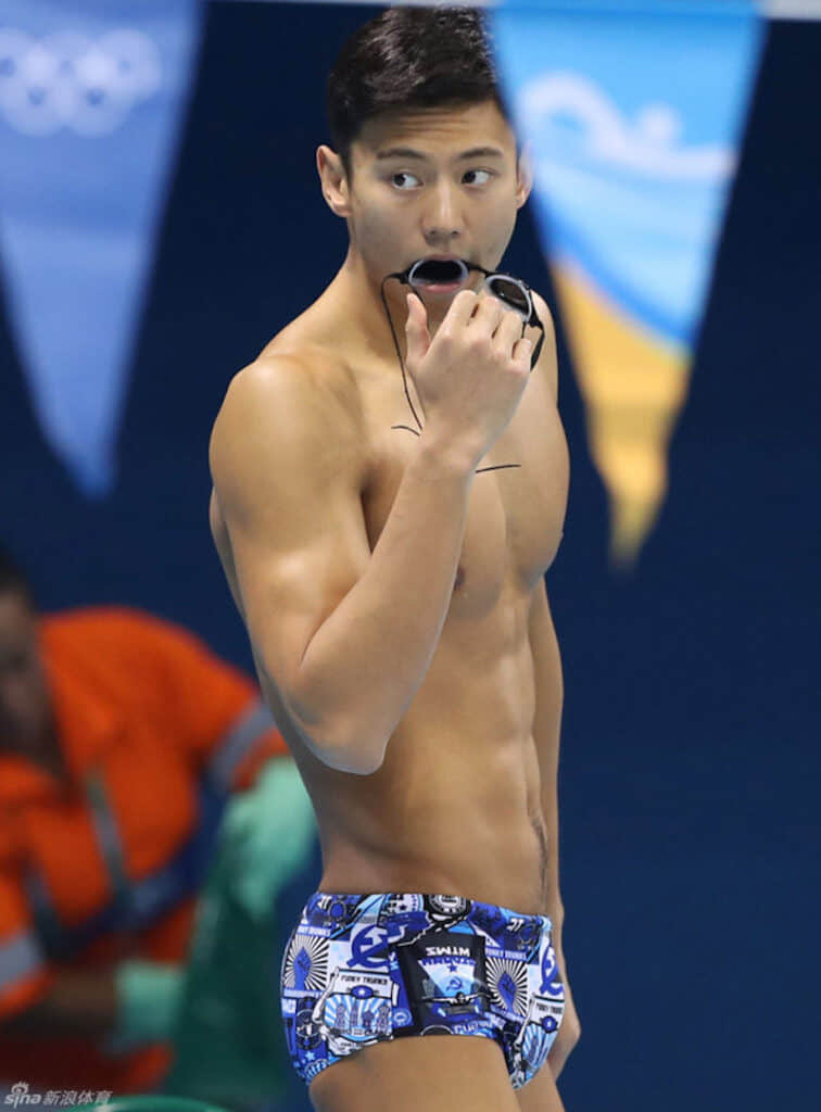 天菜等级的奥运游泳选手宁泽涛宣布退休，留下粉丝心中的一池春水 -3