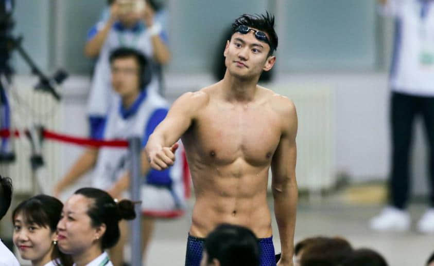 天菜等级的奥运游泳选手宁泽涛宣布退休，留下粉丝心中的一池春水 -13