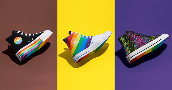 潮系运动品牌推出彩虹系列鞋款 2020让我们一起为「骄傲」发声 -1