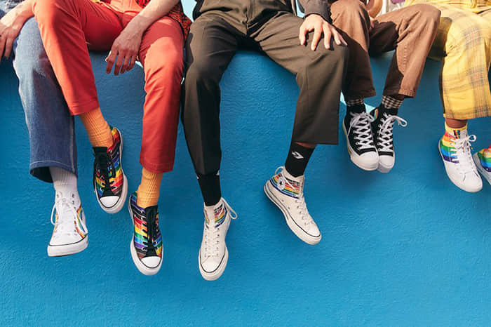 潮系运动品牌推出彩虹系列鞋款 2020让我们一起为「骄傲」发声 -3