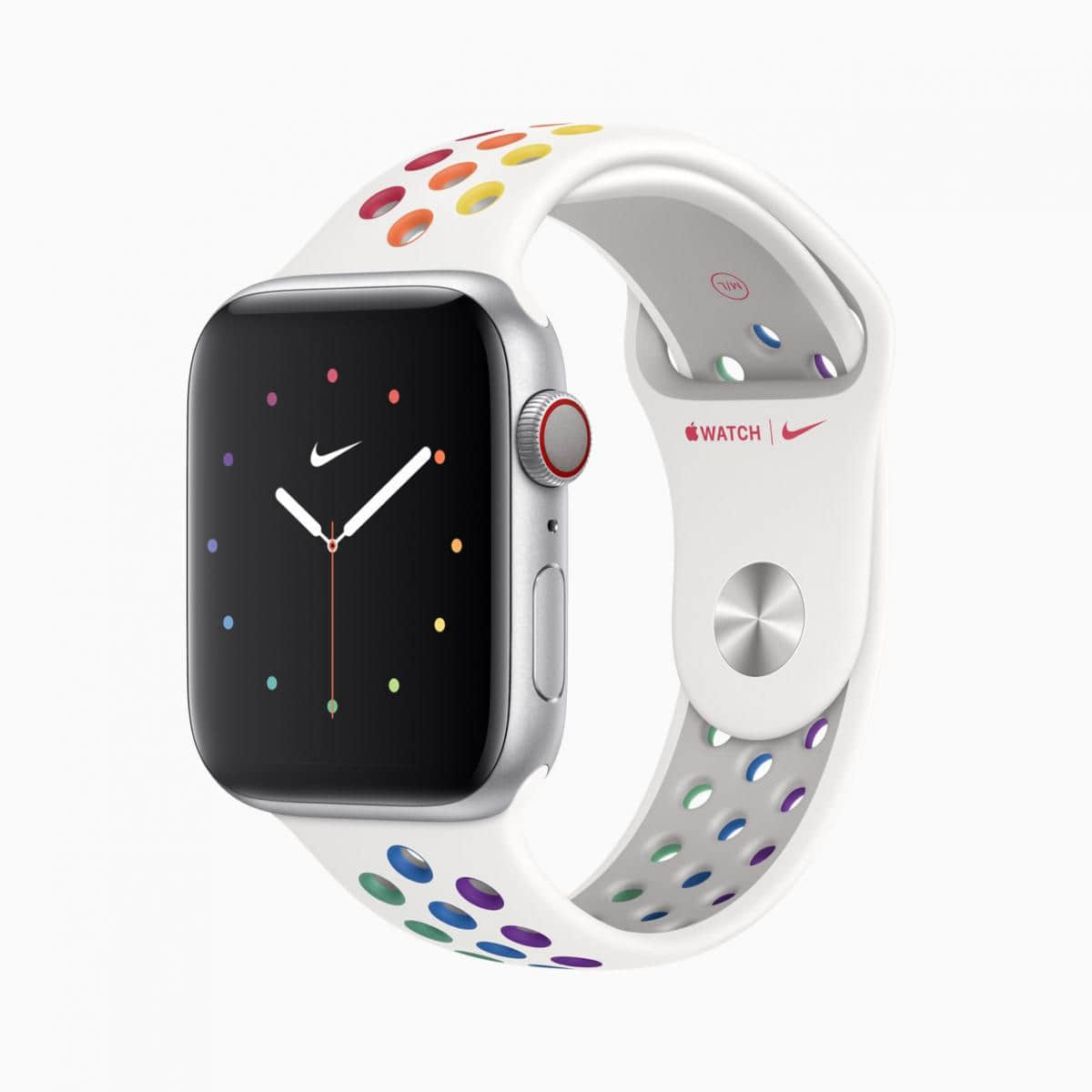 同志骄傲月苹果推Apple Watch彩虹表带 还可搭配美丽彩虹表面！ -3