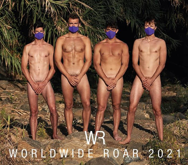 「Worldwide Roar」再推运动男男裸体月历 健康性感迎接2021你准备好了吗？ -4